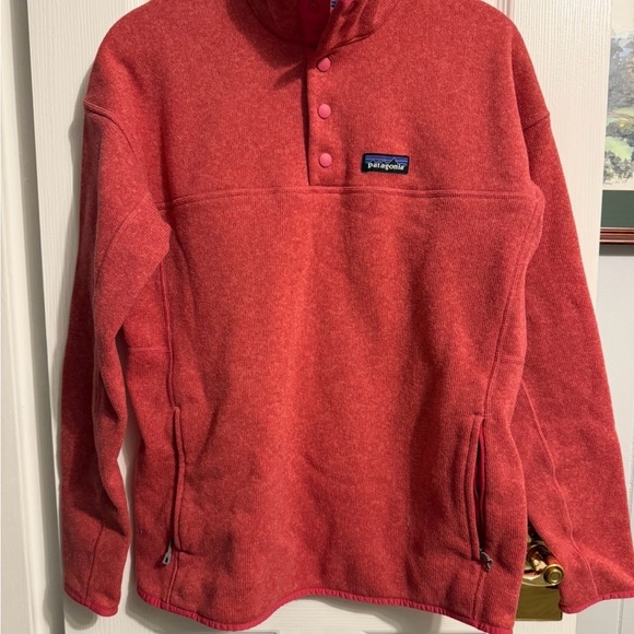 Patagonia Women's Vibrant Pink Hoodie - Picture 3 of 3